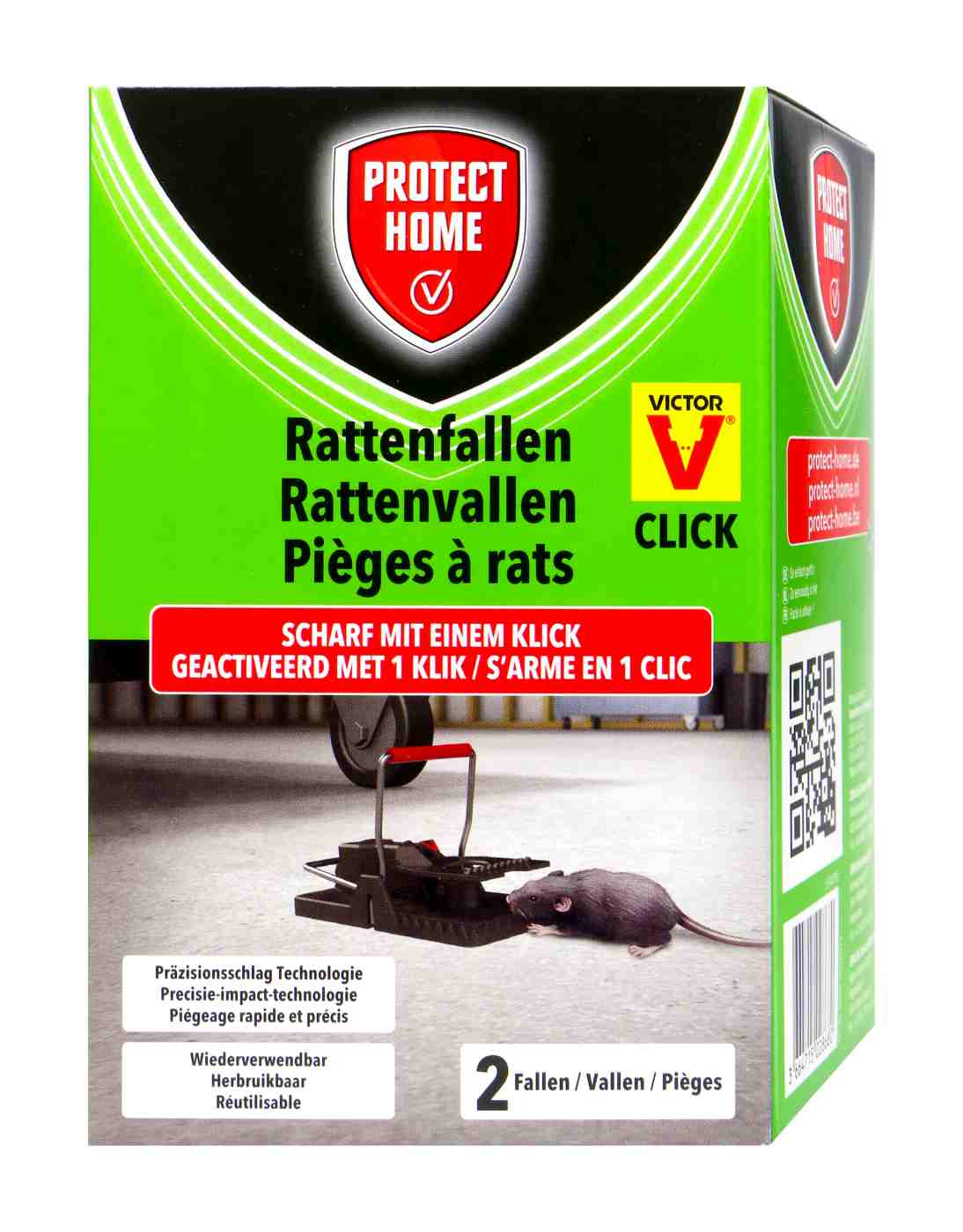 Protect Home Rattenfalle Click, 2 er