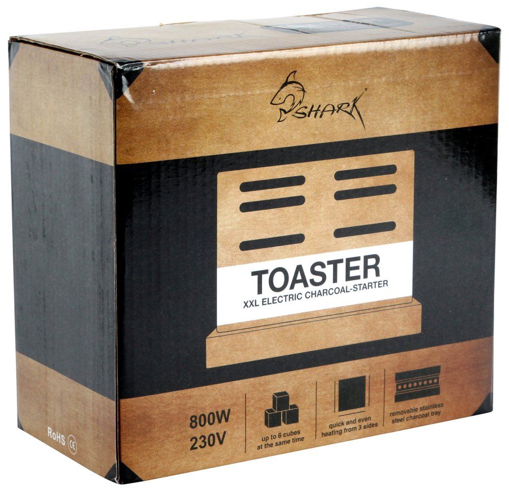 Shark Kohleanzünder Toaster 800W