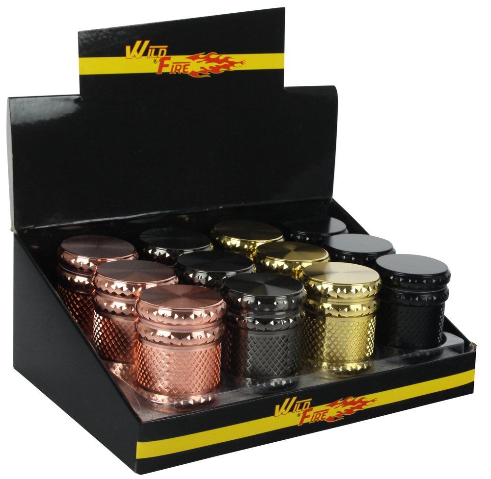 12x Wildfire Grinder Metallic, assortiert
