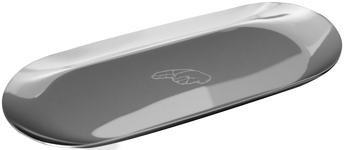 Hybrid Supreme Edelstahl Tray, silber