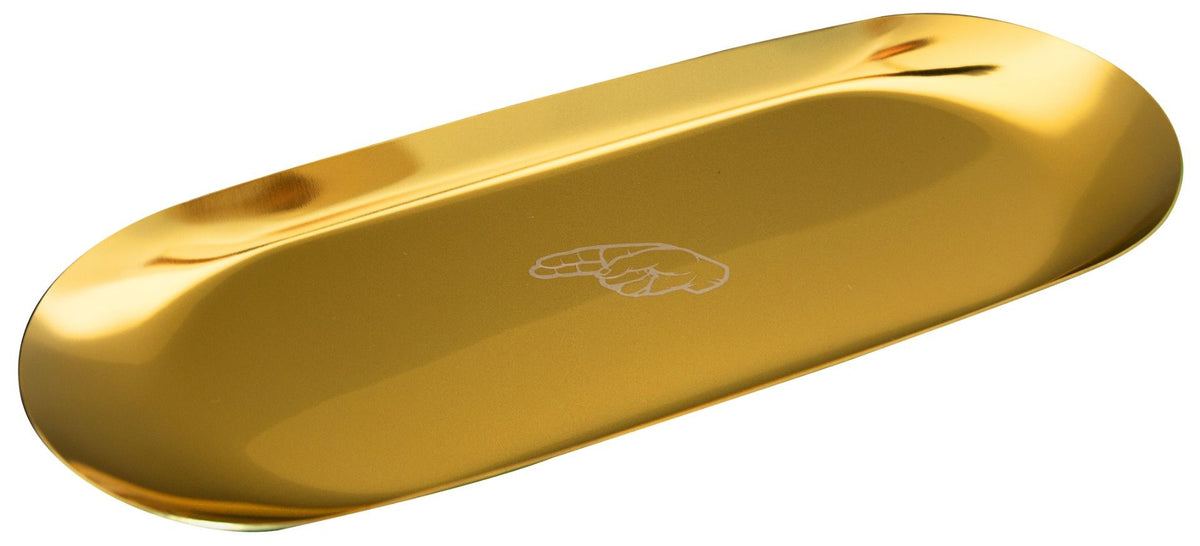 Hybrid Supreme Edelstahl Tray, gold