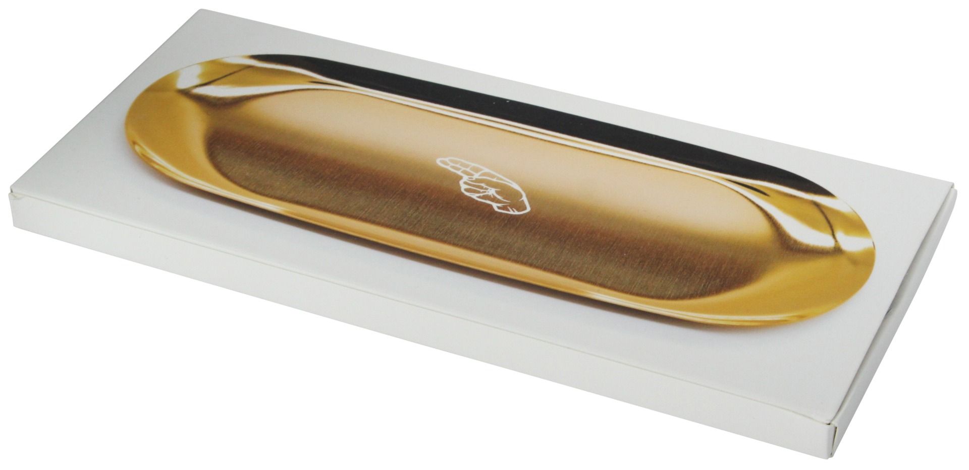 Hybrid Supreme Edelstahl Tray, gold