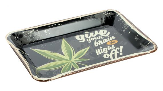 Rolling Tray, Night off, 27.5 x 17.5cm 