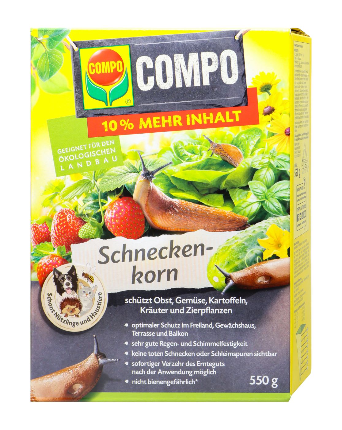 Compo Bio Schneckenkorn, 550 g