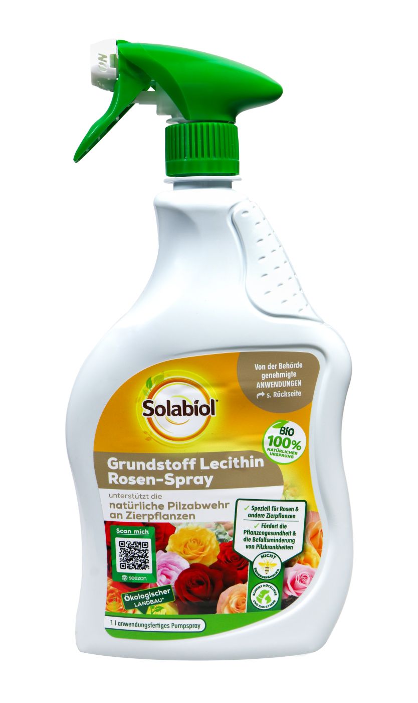 Solabiol Grundstoff Lecithin Rosen Spray, 1,0 Liter