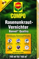 Compo Rasenunkrautvernichter Banvel Quattro, 150 ml