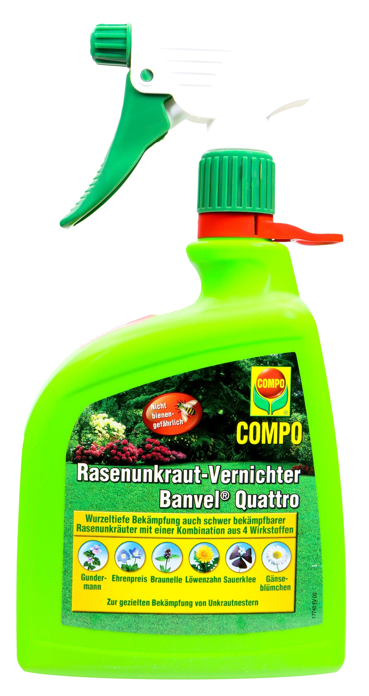 Compo Rasenunkrautvernichter Banvel Quattro anwendungsfertig, 1000 ml