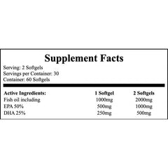 Omega Strong - 60softgels