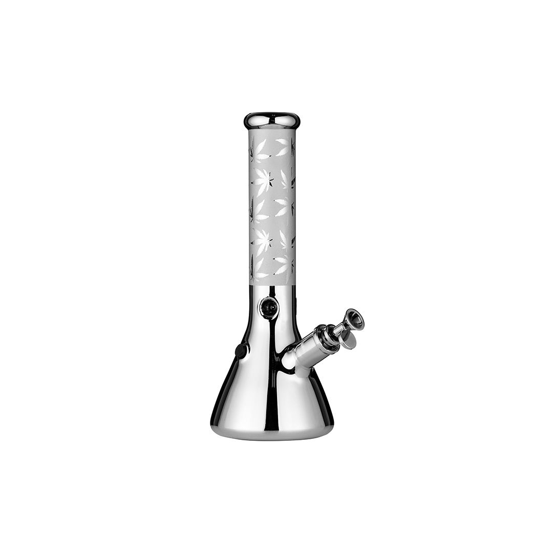 Bong Glas Silver Leaf, 35cm