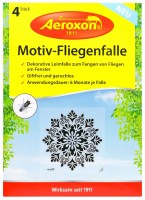 Aeroxon Motiv-Fliegenfalle, Fenster, 4 er