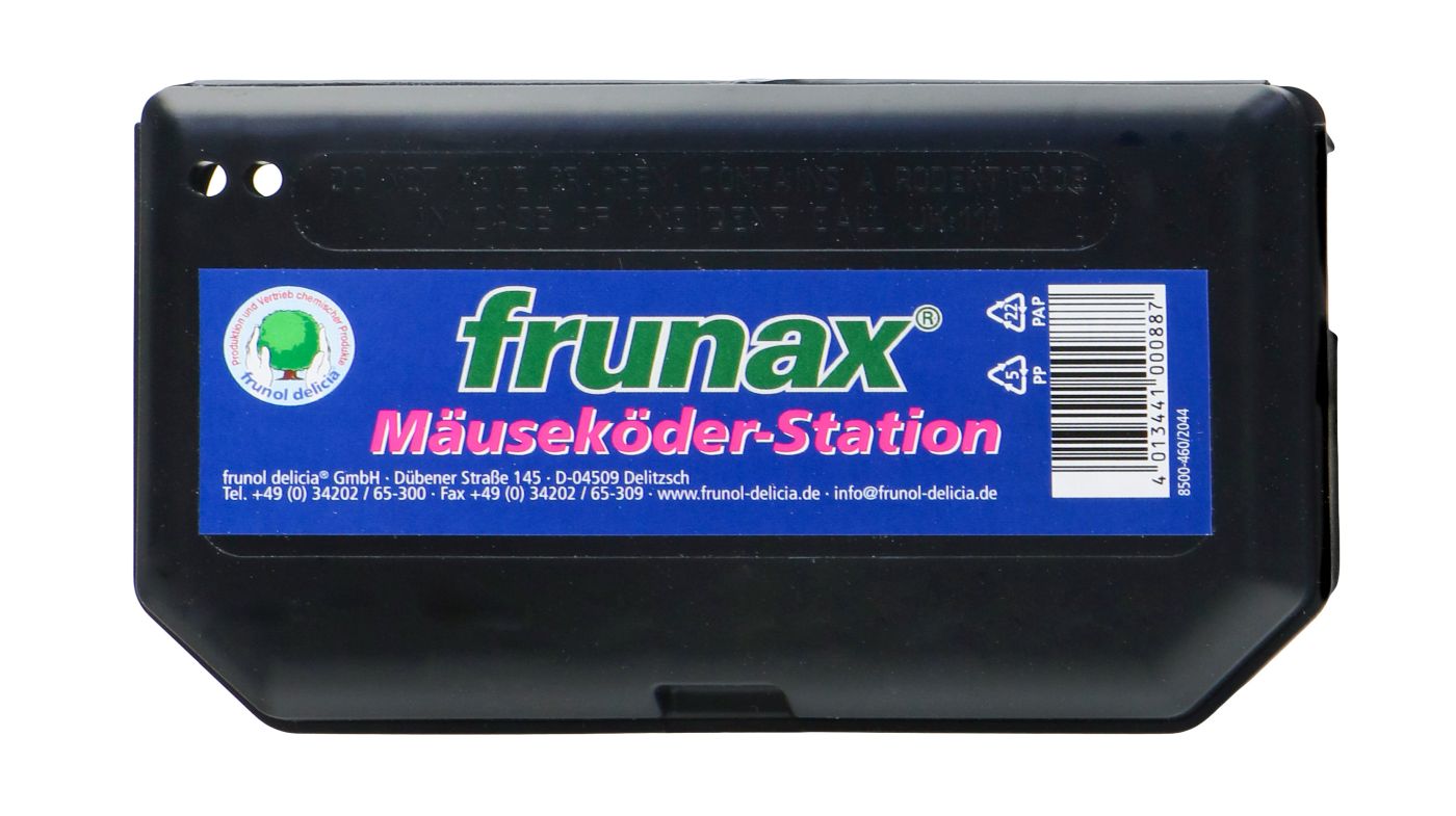 Frunax Mäuseköder Station und Schlüssel, 1 Stück
