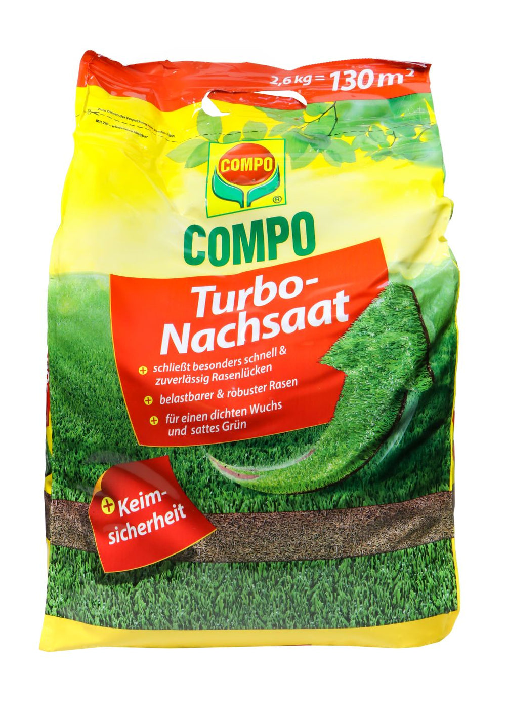 Compo Turbo Nachsaat für 130 qm², 2,6 kg