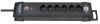 Premium-Line Steckdosenleiste 6-fach schwarz 3m H05VV-F 3G1,5 *CH*