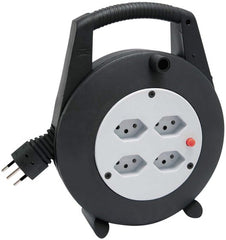 VL-XL Vario Line Kabelbox 4-fach schwarz/lichtgrau 20m H05VV-F 3G1,0 *CH* - Produktbild