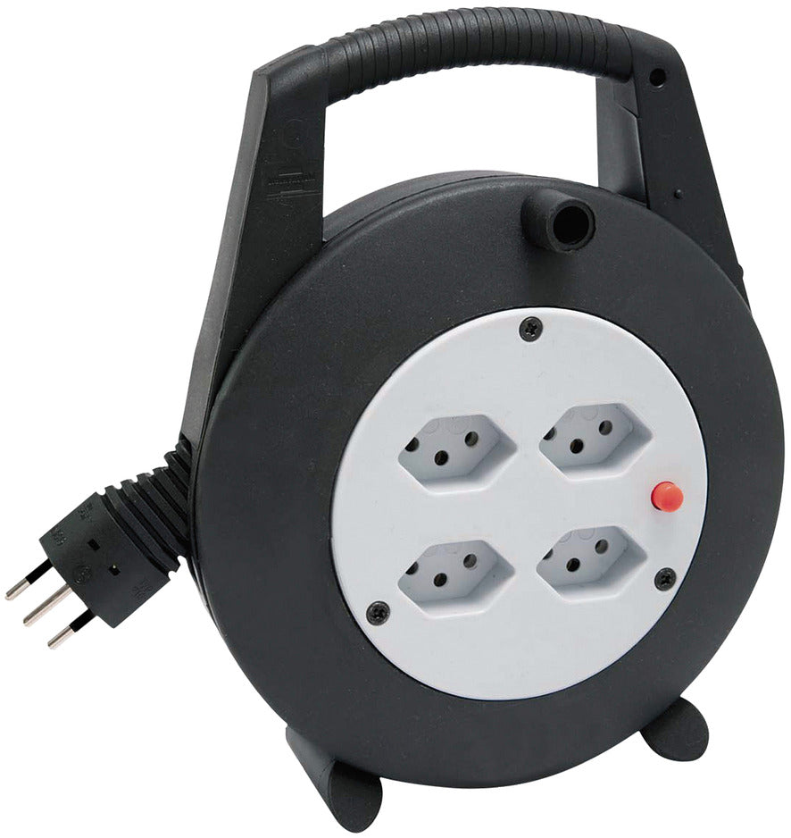 VL-XL Vario Line Kabelbox 4-fach schwarz/lichtgrau 20m H05VV-F 3G1,0 *CH* - Produktbild