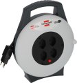 Vario Line Kabelbox 4-fach Schwarz/Lichtgrau/Schwarz 10m H05VV-F 3G1,5 *CH* - Produktbild