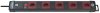 Premium-Line Technik Steckdosenleiste 5-fach schwarz/bordeaux 3m H05VV-F 3G1,5 *CH*
