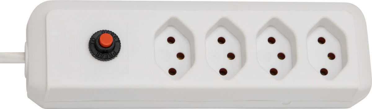 cleverLINE Steckdosenleiste 4-fach weiss 1,5m H05VV-F 3G1,0 *CH*
 - Produktbild
