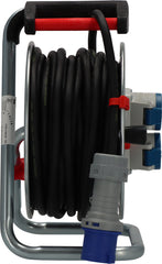 Garant CEE/3 Campingkabeltrommel SK 240 IP44, 2x CEE 230V/16A, 20m H07RN-F 3G2,5 - Produktansicht
