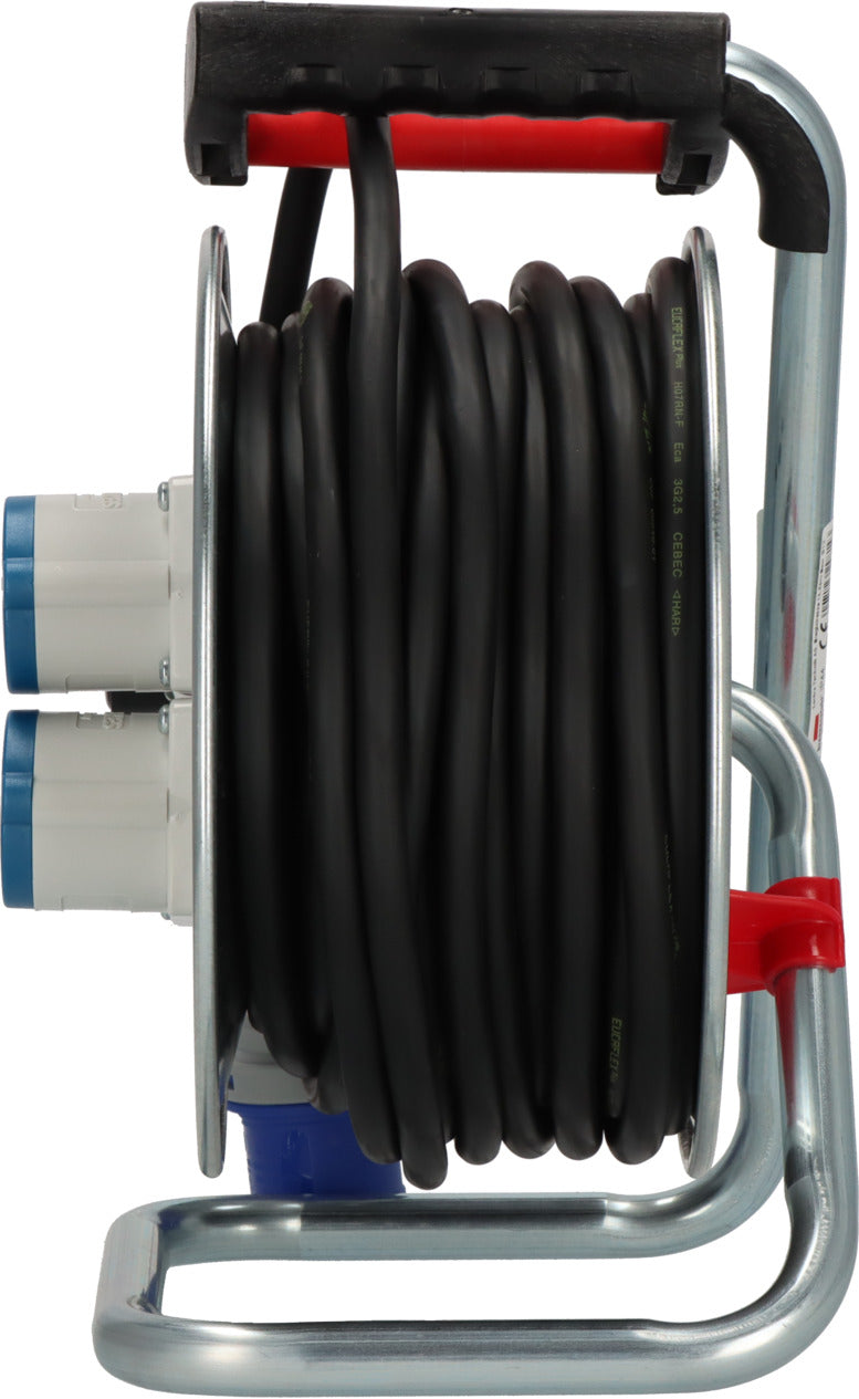 Garant CEE/3 Campingkabeltrommel SK 240 IP44, 2x CEE 230V/16A, 20m H07RN-F 3G2,5 - Produktansicht
