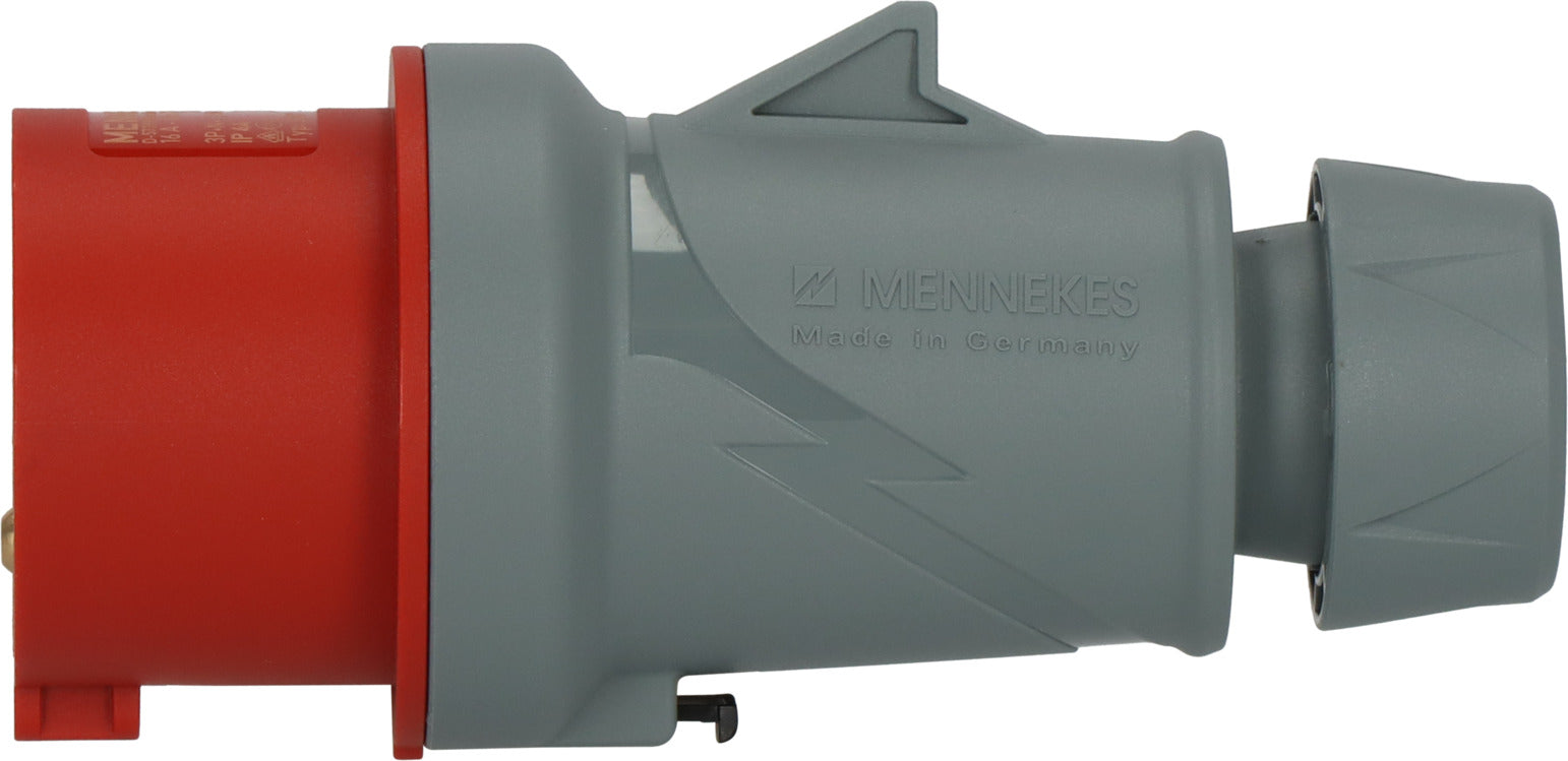 CEE-Stecker 5-polig 400V/16A IP44 - Produktansicht
