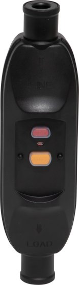 Personenschutz-Zwischenschalter PRCD  16A-30mA Typ A, 250V, IP66 - Produktbild
