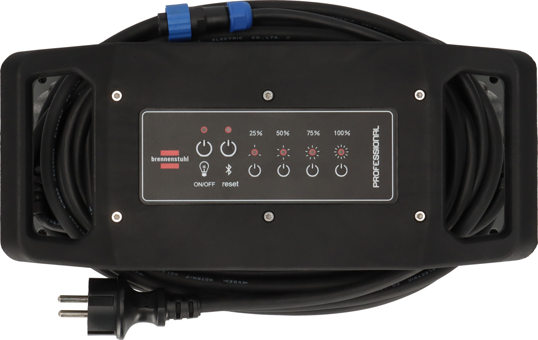 Professional 360° LED Baustrahler JF9120E, 275W, 40500lm, Kabel 6,7m H07RN-F 3G1,0 + 3,3m H05RN-F 2x1,0 *CH* - Produktansicht
