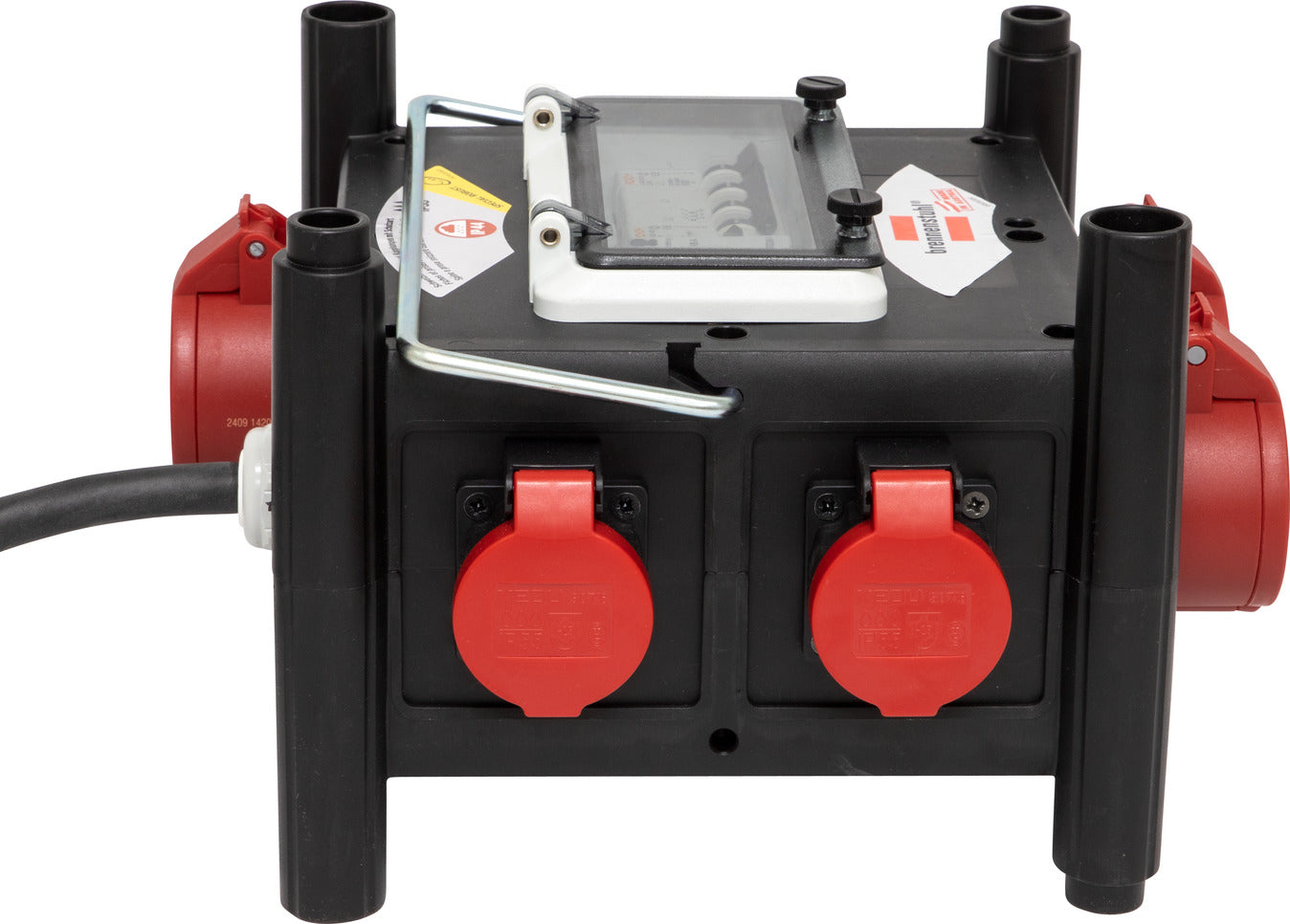 Kompakter Stromverteiler BSV 3 - FI/16, 3x CEE 400V/16A, 2x Typ T25 (IP55),  2x Typ T23 (IP55) *CH* - Produktansicht