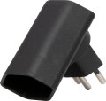 cleverLINE Winkeladapter schwarz, drehbar bis 300° *CH*  - Produktbild