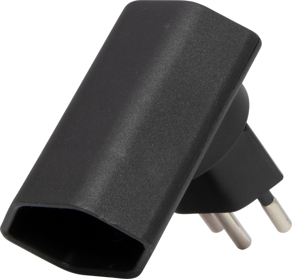 cleverLINE Winkeladapter schwarz, drehbar bis 300° *CH*  - Produktbild