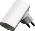 cleverLINE Winkeladapter weiss, drehbar bis 300° *CH*  - Produktbild