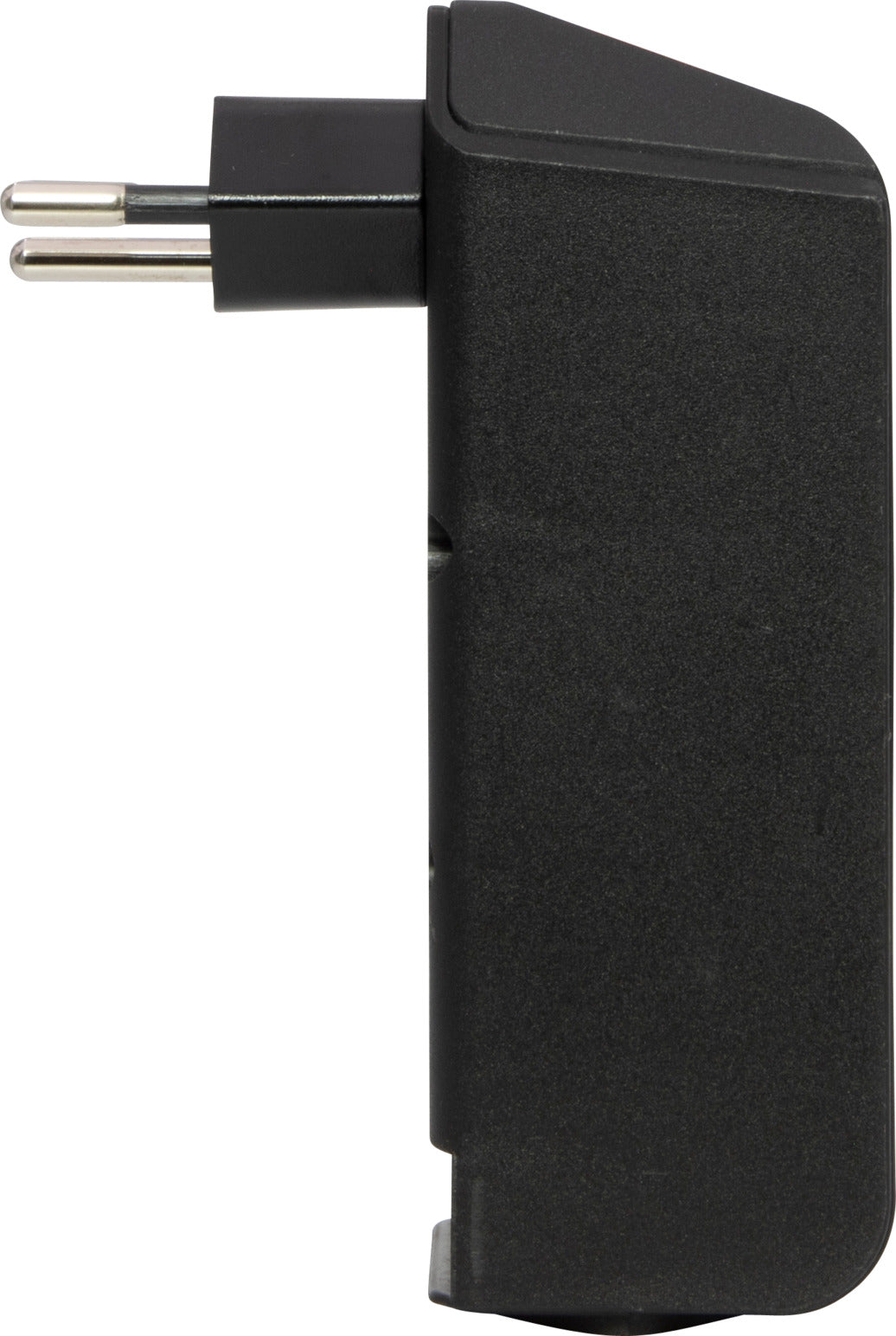 cleverLINE Abzweigstecker 2+1 fach schwarz, drehbar bis 300° mit Aufhänger *CH* 
 - Produktansicht