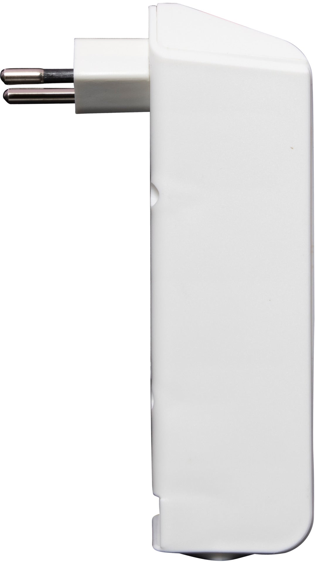 cleverLINE Abzweigstecker 3+1 fach weiss, drehbar bis 300° mit Aufhänger *CH* 

 - Produktansicht