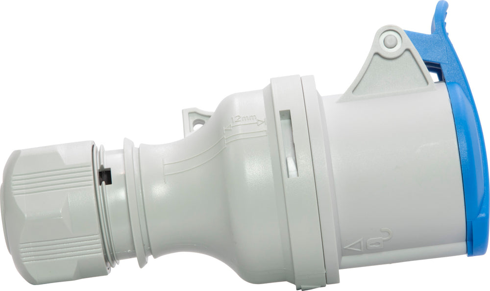 CEE/3-Kupplung 230V/16A IP54 - Produktansicht