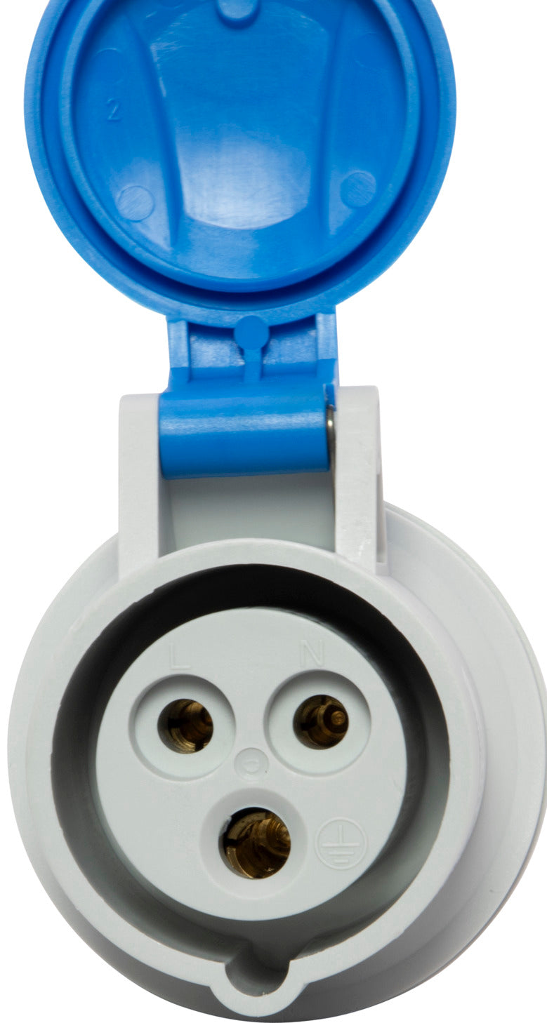 CEE/3-Kupplung 230V/16A IP54 - Produktansicht