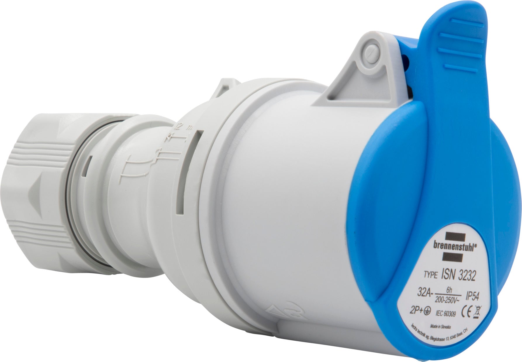 CEE/3-Kupplung 230V/32A IP54 - Produktbild