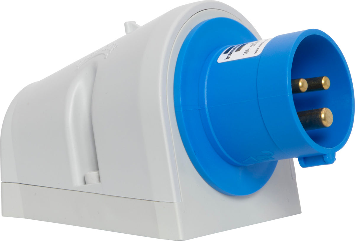 CEE-Wandeinspeisestecker 230V/16A 3-polig IP44 - Produktbild