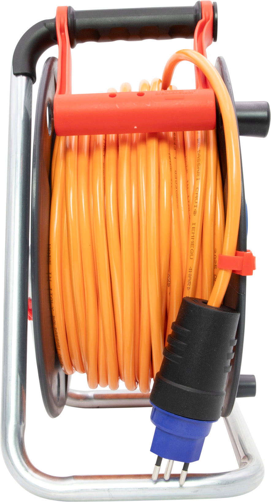 Garant ST 290 Kabelrolle, 3x Steckdose T13, Stecker T13, 50m H07BQ-F 3G1,5 orange, CH Stecksystem IP55 - Produktansicht