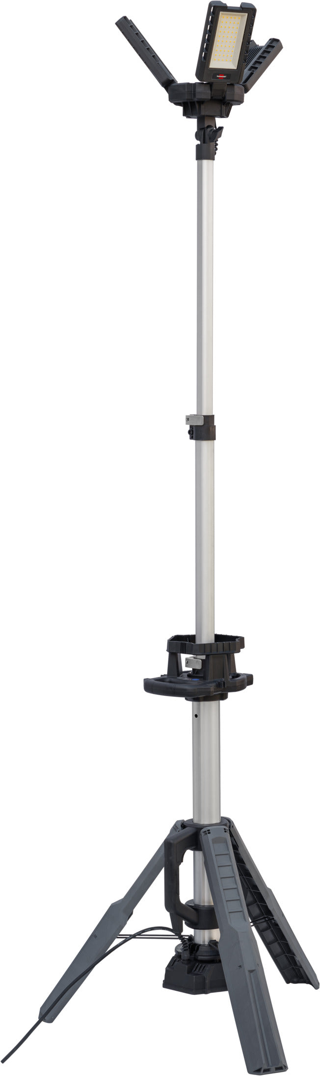Professional Stativ LED Baustrahler Dreikopf 13050 T4K, IP54, 13500lm, 5m H07RN-F2X1,0 *CH*, 4000K - Produktbild