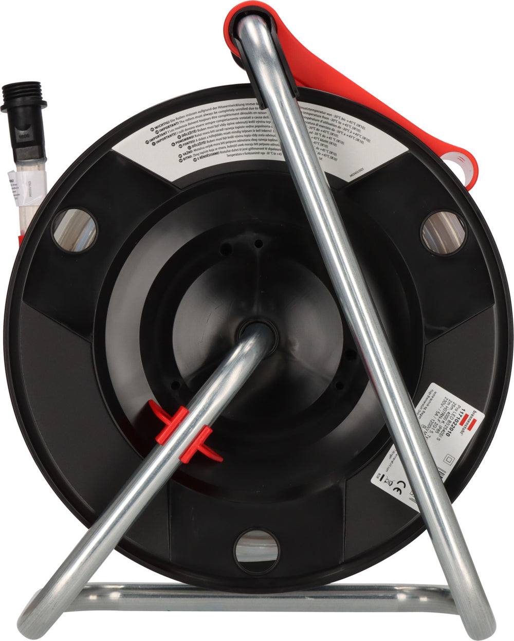 LED-Lichtschlauch BS2540SI S auf Aufbewahrungstrommel, 25m,  4000K, einseitig, 2m H07RN-F 2X1,5 Typ 11 (IP55) *CH* - Produktansicht