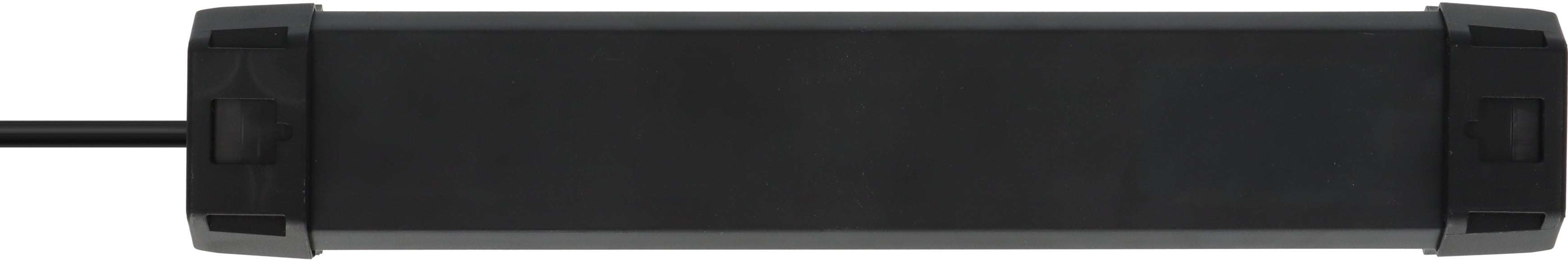 Premium-Line Steckdosenleiste 4-fach (Typ T13) mit 2x USB C PD 65W und USB A 18W schwarz, 3m H05VV-F 3G1,5 - Produktansicht