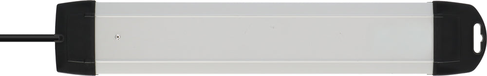 Premium-Alu-Line Steckdosenleiste 6-fach (Typ T13) mit 2x USB C PD 65W und USB A 18W, 3m H05VV-F3G1,5 - Produktansicht