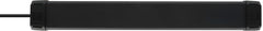 Premium-Line 60.000A Überspannungsschutz-Steckdosenleiste 6-fach (Typ T13) mit 2x USB C PD 65W und 1x USB A 18W schwarz, 3m H05VV-F 3G1,5 - Produktansicht