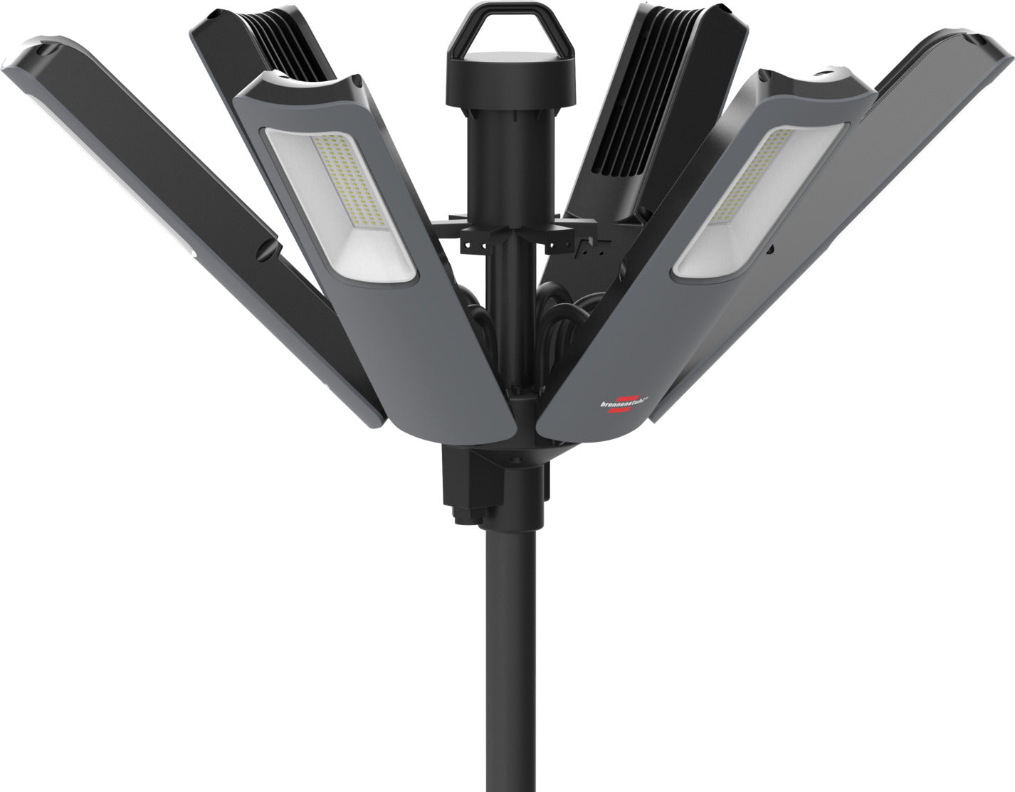 360° LED Baustrahler Set – bestehend aus LED Baustrahler 185W 1171652200, Bau-Teleskop Stativ 1170310040 und Transporttasche 9171990105 - Produktbild