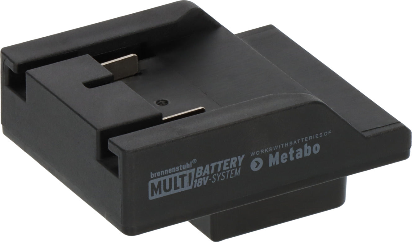 Brennenstuhl Adapter für LED Baustrahler im Brennenstuhl Multi Battery 18V System für die Nutzung von Metabo CAS Akkus - Produktbild