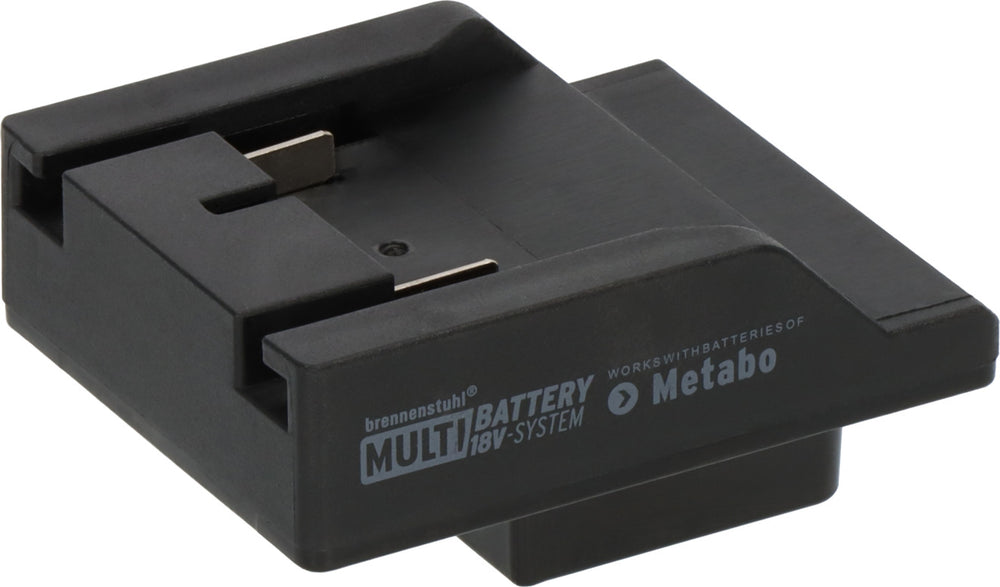 Brennenstuhl Adapter für LED Baustrahler im Brennenstuhl Multi Battery 18V System für die Nutzung von Metabo CAS Akkus - Produktbild