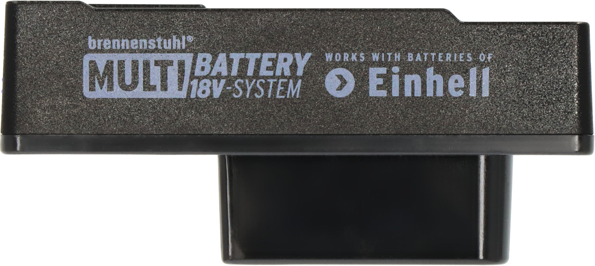 Brennenstuhl Adapter für LED Baustrahler im Brennenstuhl Multi Battery 18V System für die Nutzung von Einhell Akkus - Produktansicht