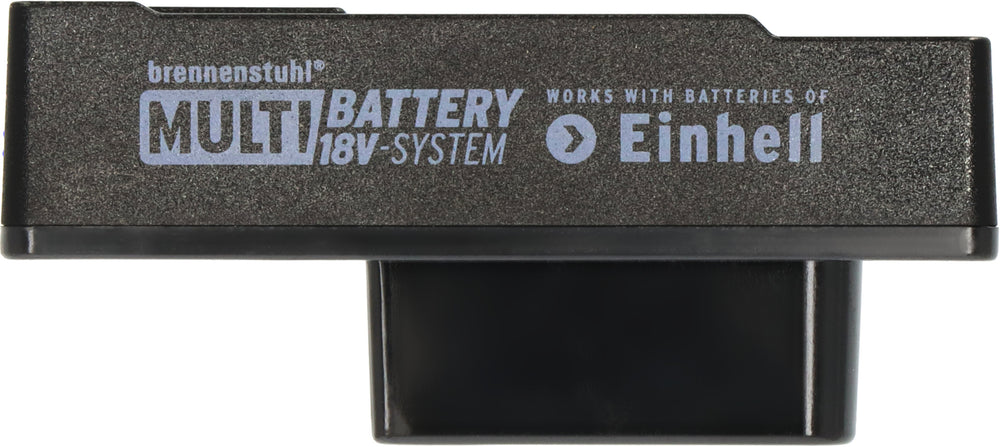 Brennenstuhl Adapter für LED Baustrahler im Brennenstuhl Multi Battery 18V System für die Nutzung von Einhell Akkus - Produktansicht