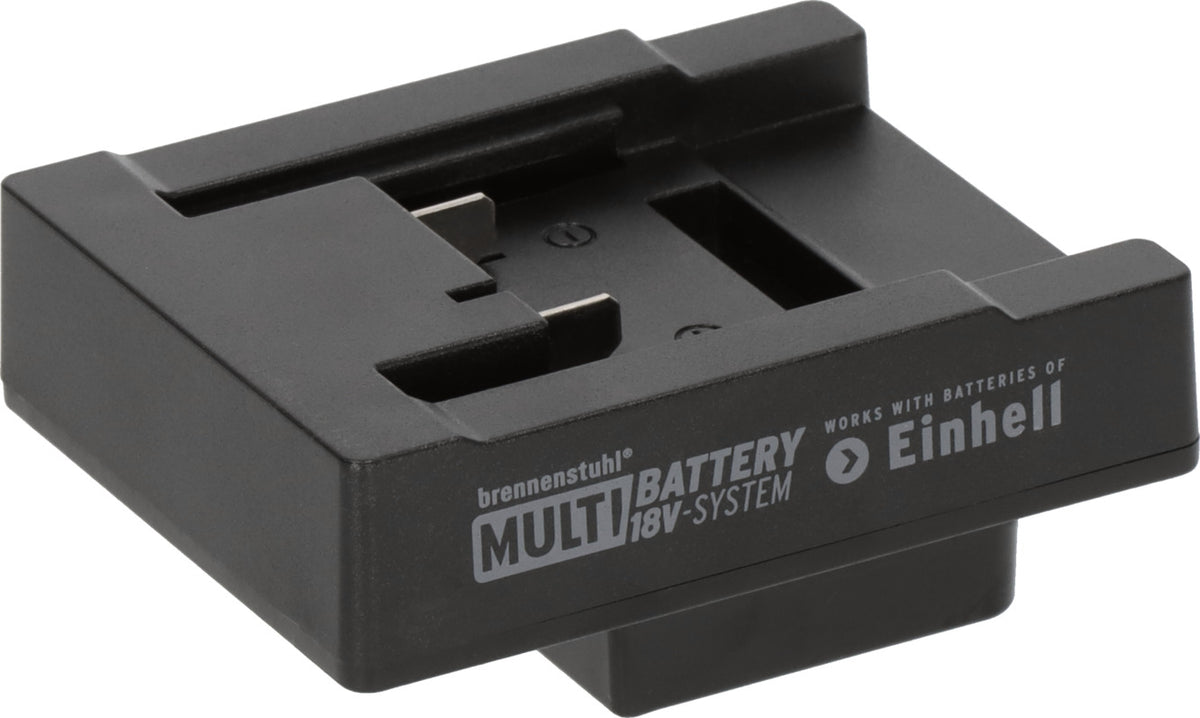 Brennenstuhl Adapter für LED Baustrahler im Brennenstuhl Multi Battery 18V System für die Nutzung von Einhell Akkus - Produktbild