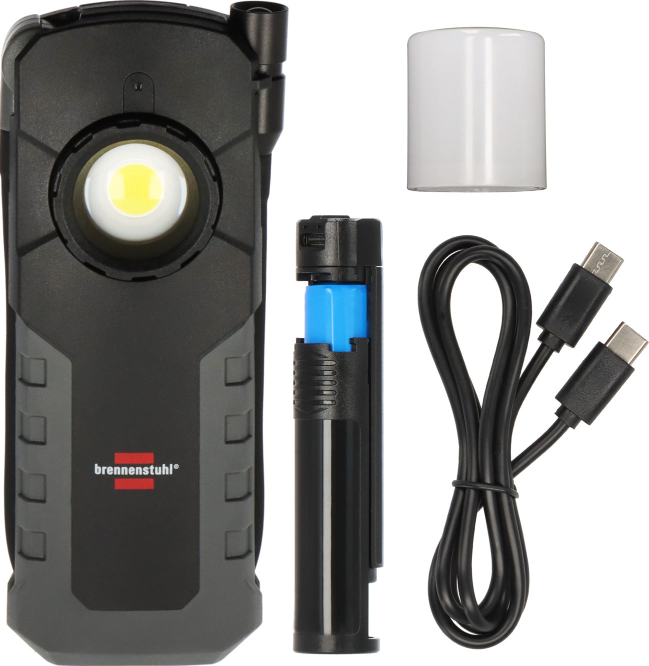Professional Akku LED Handlampe HL 1000 ACW, 1000+380 lm, IP54 - Produktansicht